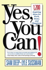 Yes, You Can