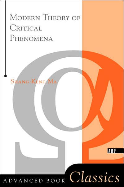 Modern Theory Of Critical Phenomena