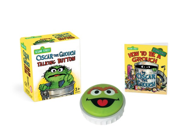 Sesame Street: Oscar the Grouch Talking Button