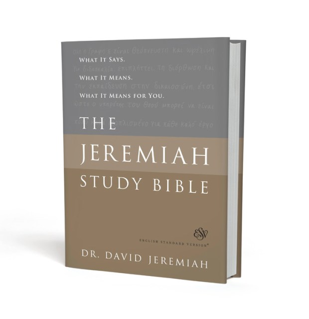 The Jeremiah Study Bible, ESV