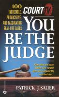 Court TV’s You Be the Judge