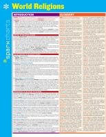 World Religions SparkCharts