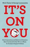 It’s on You