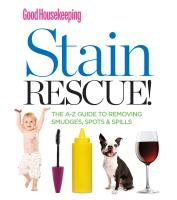 Good Housekeeping Stain Rescue!