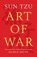 The Art of War (Translated by Ralph D. Sawyer)
