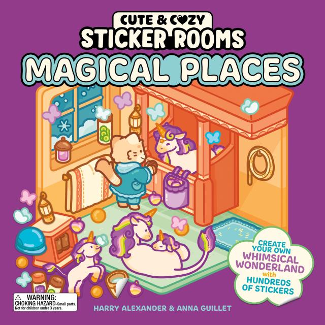 Cute & Cozy Sticker Rooms: Magical Places