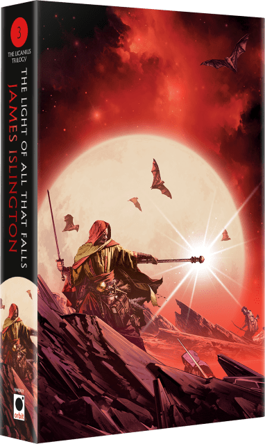 THE LIGHT OF ALL THAT FALLS Deluxe Hardcover Edition by James Islington