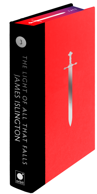 THE LIGHT OF ALL THAT FALLS Deluxe Hardcover Edition by James Islington