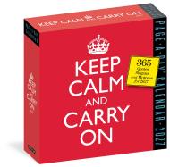 Keep Calm and Carry On Page-A-Day® Calendar 2027