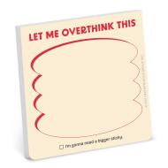 Let Me Overthink This Sticky Note